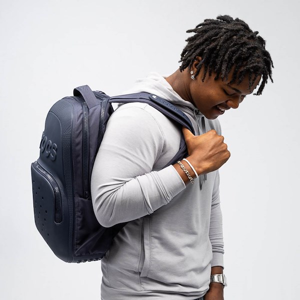 alternate view Crocs Classic Backpack - NavyALT1BADULT