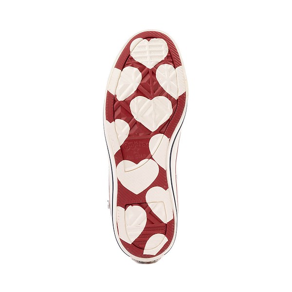 alternate view Womens Converse Chuck Taylor All Star High-Top Sneaker - Vintage White / Egret / Days Ahead RedALT3