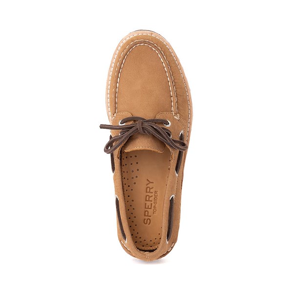 alternate view Womens Sperry Top-Sider Authentic Original&trade; 2-Eye Low Lug Boat Shoe - TanALT2