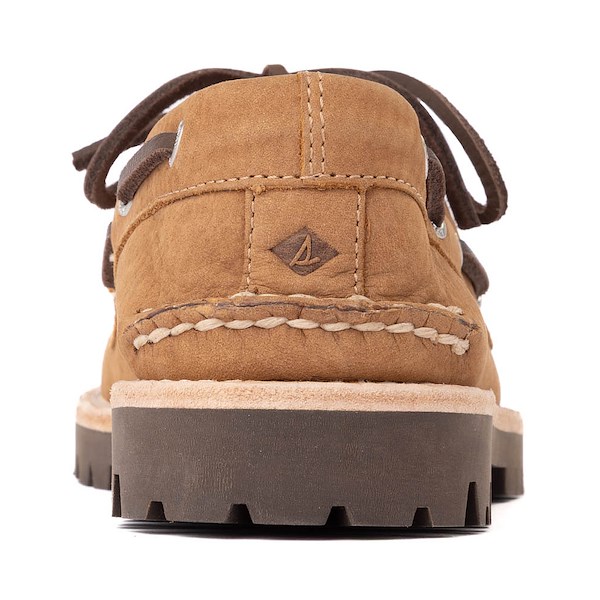 alternate view Womens Sperry Top-Sider Authentic Original&trade; 2-Eye Low Lug Boat Shoe - TanALT4