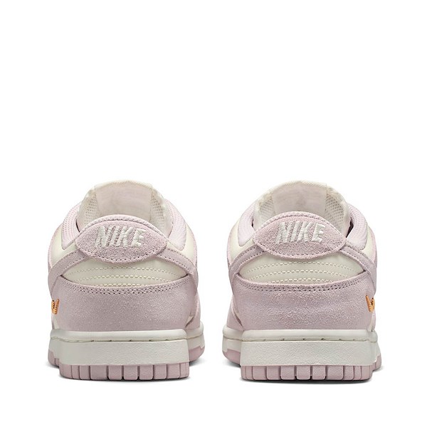 alternate view Womens Nike Dunk Low Athletic Shoe - Sail / Pearl Pink / White / Metallic GoldALT4