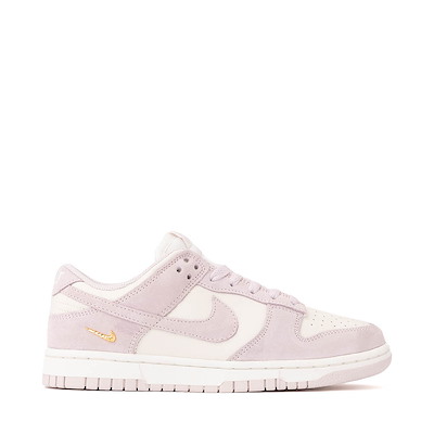 Main view of Womens Nike Dunk Low Athletic Shoe - Sail / Pearl Pink / White / Metallic Gold