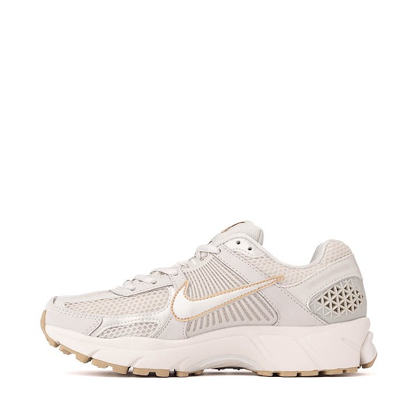 alternate view Womens Nike Zoom Vomero 5 Athletic Shoe - Light Bone / Light Bone / PhantomALT1