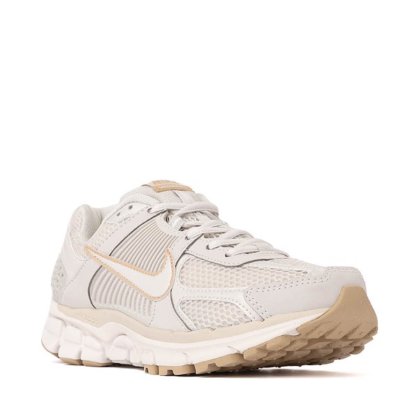 alternate view Womens Nike Zoom Vomero 5 Athletic Shoe - Light Bone / Light Bone / PhantomALT5