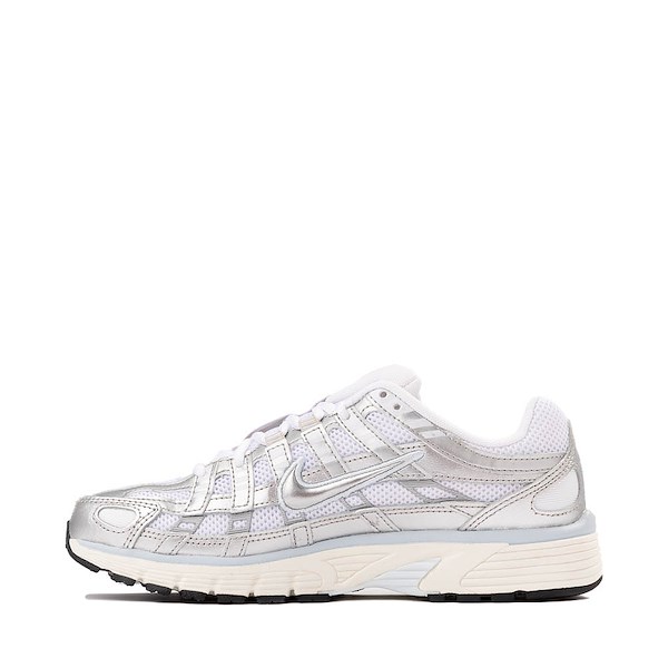 alternate view Womens Nike P-6000 Athletic Shoe - Metallic White / Metallic Silver / Blue Tint / SailALT1