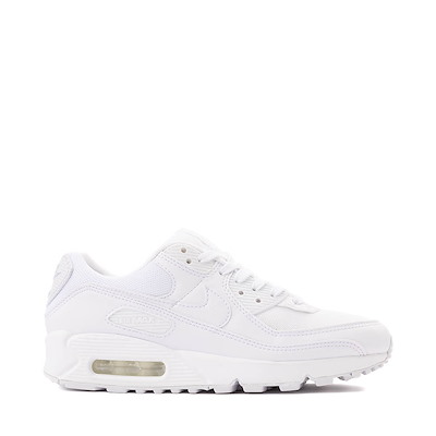 Main view of Womens Nike Air Max 90 Athletic Shoe - White / White / White