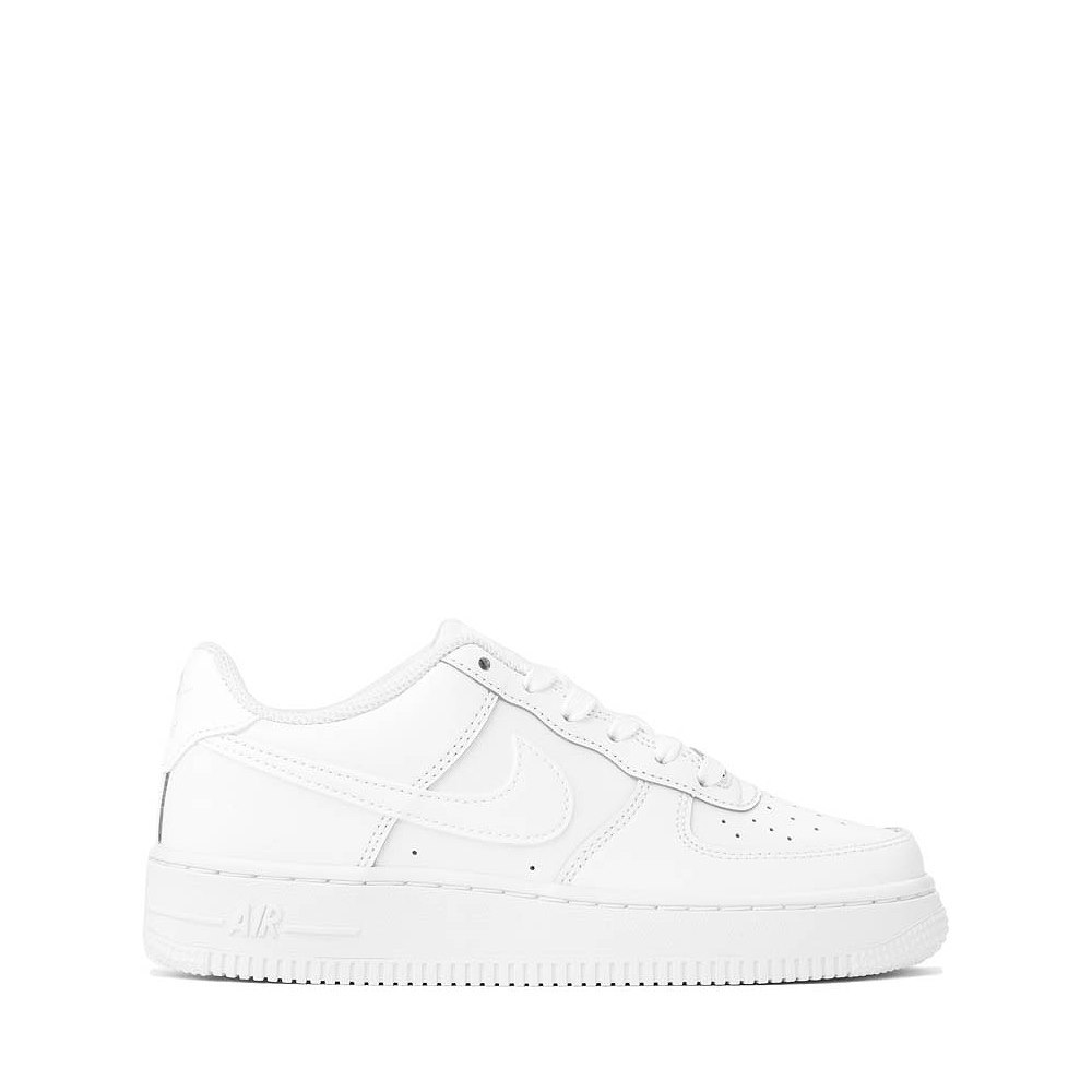 Nike Air Force 1 LE Athletic Shoe - Big Kid - White / White
