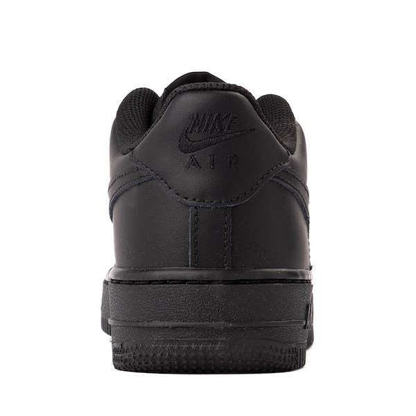 alternate view Nike Air Force 1 LE Athletic Shoe - Big Kid - Black / BlackALT4