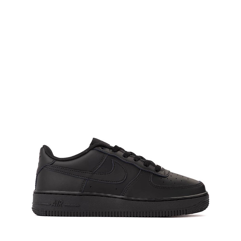 Nike Air Force 1 LE Athletic Shoe - Big Kid - Black / Black