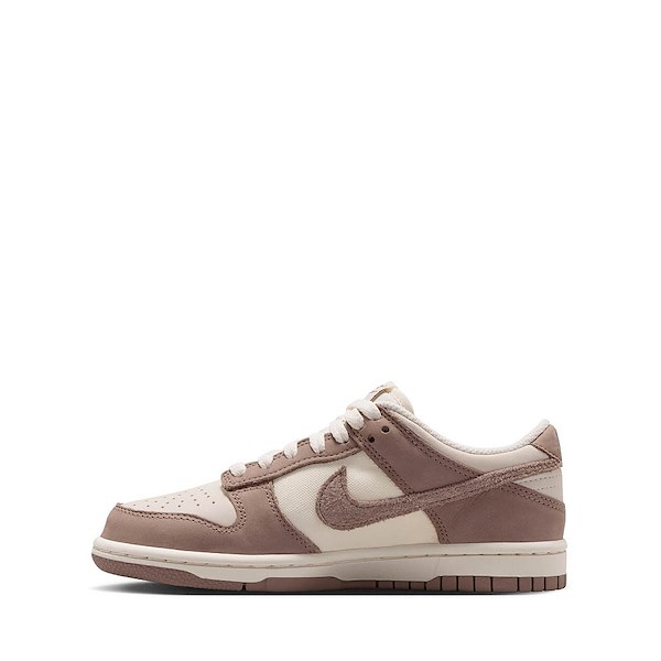 alternate view Nike Dunk Low SE Athletic Shoe - Big Kid - Pale Ivory / Taupe HazeALT1