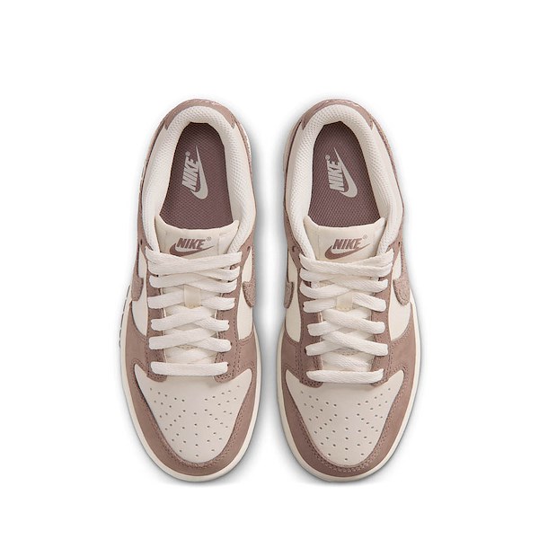 alternate view Nike Dunk Low SE Athletic Shoe - Big Kid - Pale Ivory / Taupe HazeALT2