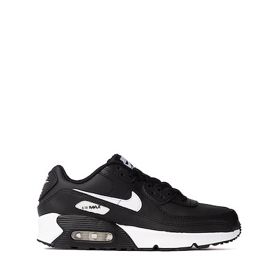 Main view of Nike Air Max 90 LTR - Big Kid - Black / Black / White