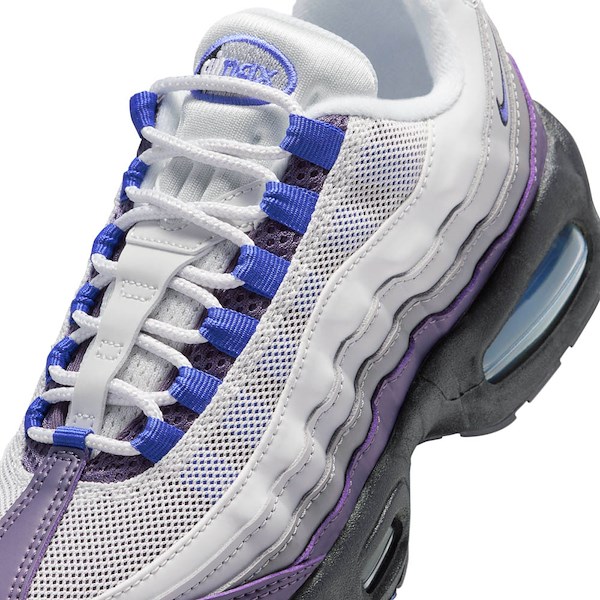 Nike Air Max 95 Athletic Shoe - Big Kid - Photon Dust / Sapphire