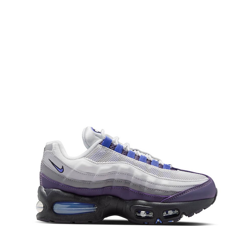 Nike Air Max 95 Athletic Shoe - Big Kid - Photon Dust / Sapphire