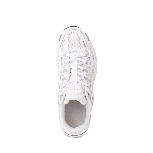 alternate view Nike P-6000 Athletic Shoe - Big Kid - Platinum Tint / WhiteALT2