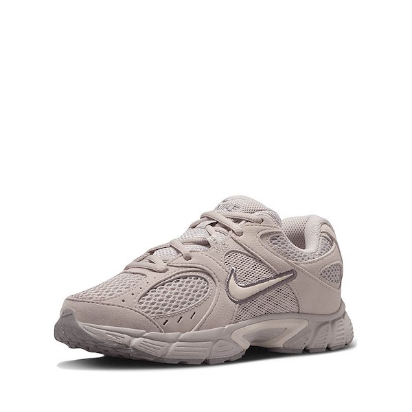 alternate view Nike V5 RNR Suede Athletic Shoe - Big Kid - Moon Particle / Light Orewood BrownALT5