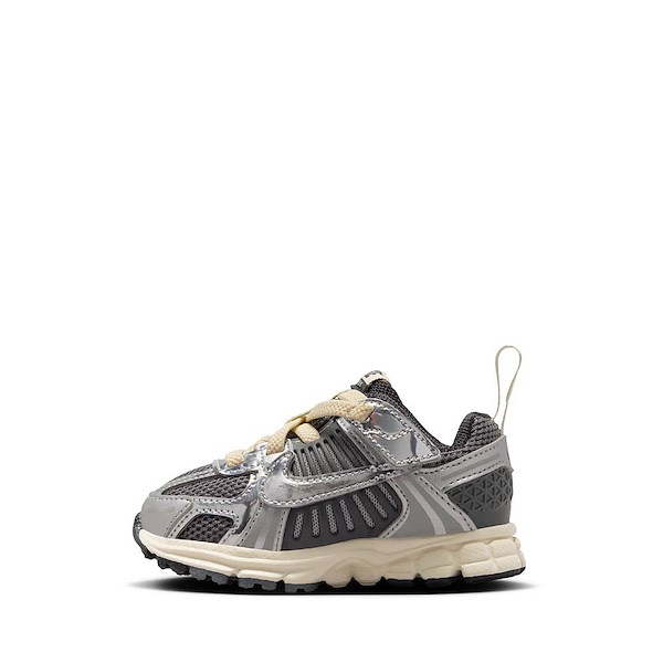alternate view Nike Vomero 5 Athletic Shoe - Baby / Toddler - Iron Grey / Chrome / Metallic SilverALT1