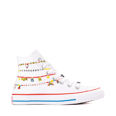 Converse x Hello Kitty&reg; & Friends Chuck Taylor All Star High-Top Charms Sneaker - White