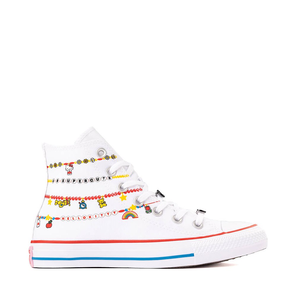 Converse x Hello Kitty&reg; & Friends Chuck Taylor All Star High-Top Charms Sneaker - White