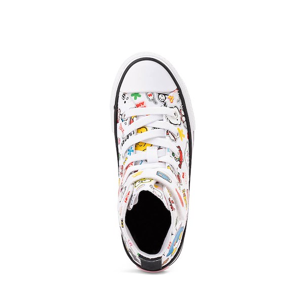 alternate view Converse x Hello Kitty&reg; & Friends Chuck Taylor All Star Easy-On High-Top Sneaker - Little Kid - WhiteALT2
