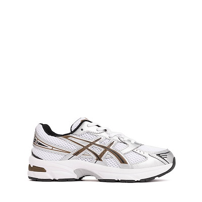 Main view of ASICS Gel-1130 Athletic Shoe - Big Kid - White / Clay Canyon