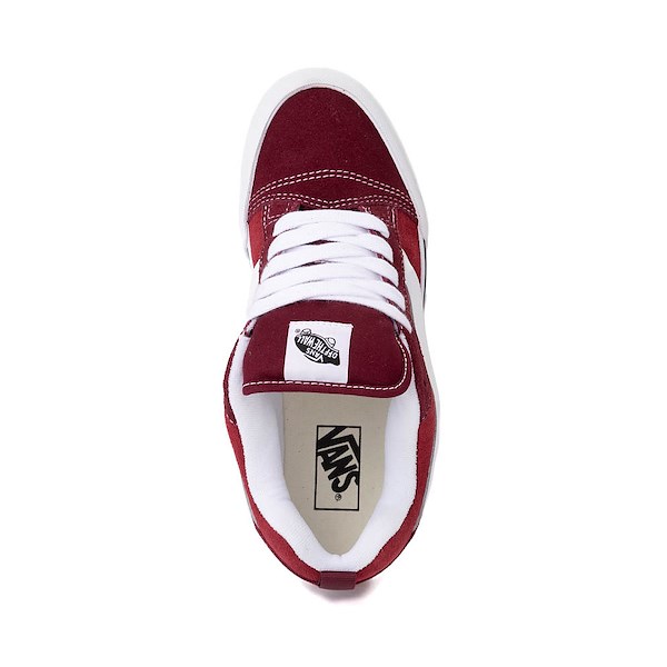 alternate view Vans Knu Skool Skate Shoe - BordeauxALT2