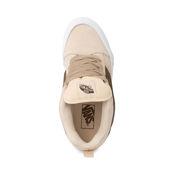 alternate view Vans Knu Skool Skate Shoe - Creme BruleeALT2