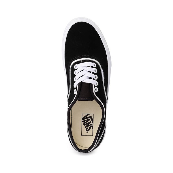 alternate view Vans Authentic Skate Shoe - Black / White / SilverALT2