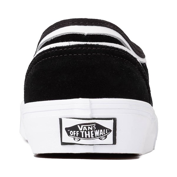 alternate view Vans Authentic Skate Shoe - Black / White / SilverALT4