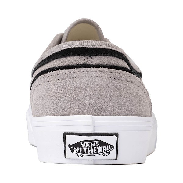 alternate view Vans Authentic Skate Shoe - Black / Gray / SilverALT4