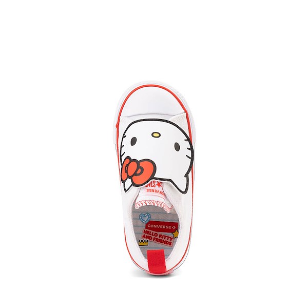 alternate view Converse x Hello Kitty&reg; & Friends Chuck Taylor All Star Easy-On Low-Top Sneaker - Baby / Toddler - WhiteALT2