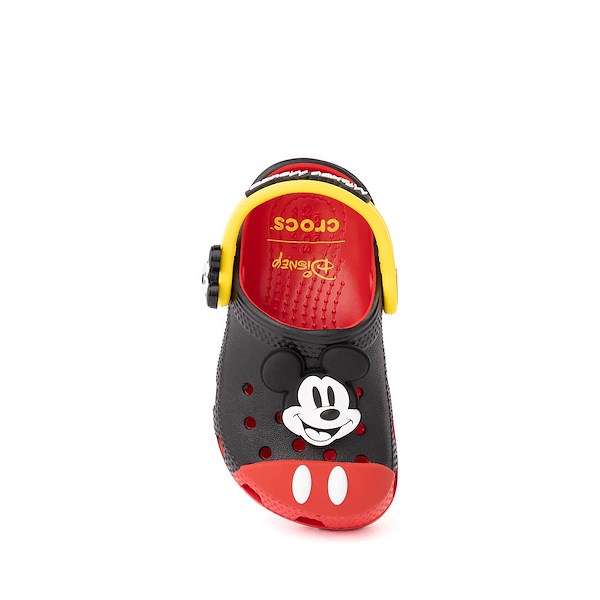 alternate view Disney Crocs Mickey Mouse Classic Clog - Baby / Toddler - MulticolorALT2