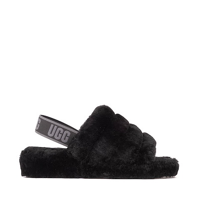 UGG GoldenGlow Slide　黒 Womens UGG® Goldenglow Slide Sandal - Black | Journeys