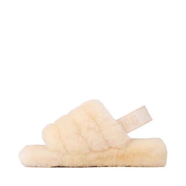 alternate view Womens UGG&reg; Fluff Yeah Slide - NaturalALT1