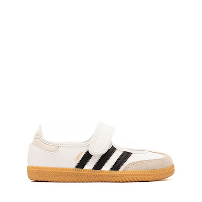 adidas Samba Jane Athletic Shoe - Big Kid - Cloud White / Alumina / Gum