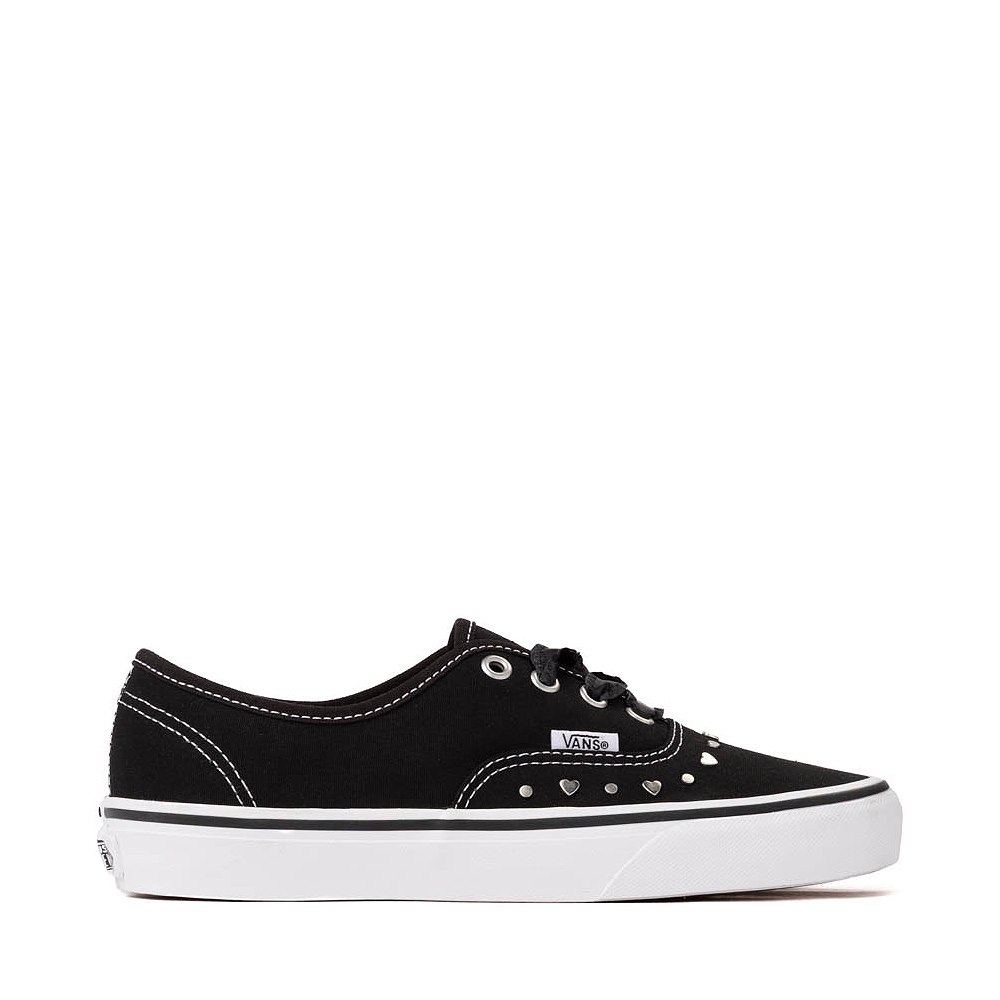 Vans Authentic Heart Studs Skate Shoe - Black / White