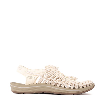 Main view of Womens KEEN&amp;reg; UNEEK Sneaker - White Cap / Cornstalk