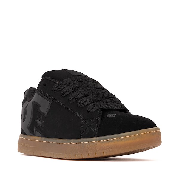 alternate view Mens DC Court Graffik Skate Shoe - Black / GumALT5
