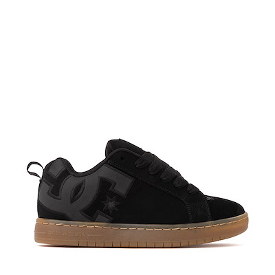Mens DC Command Skate Shoe - Black / White / Gum | Journeys
