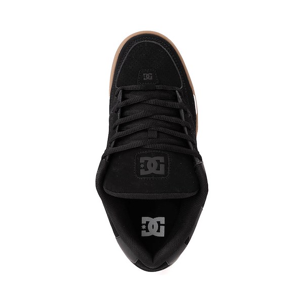 alternate view Mens DC Command Skate Shoe - Black / White / GumALT2