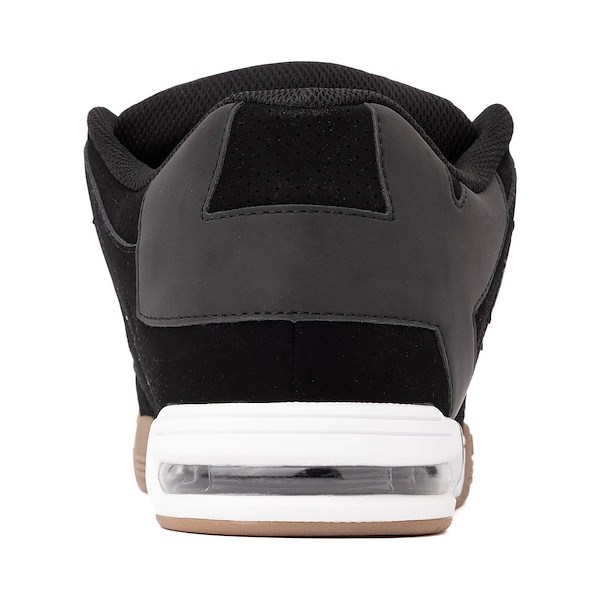 alternate view Mens DC Command Skate Shoe - Black / White / GumALT4