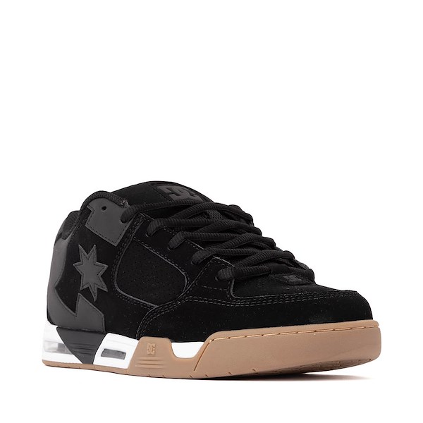 alternate view Mens DC Command Skate Shoe - Black / White / GumALT5