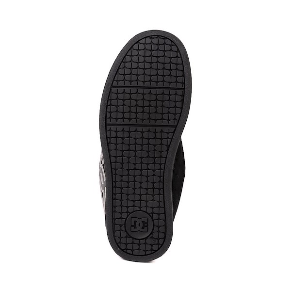 alternate view Womens DC Net Skate Shoe - Black / GreyALT3