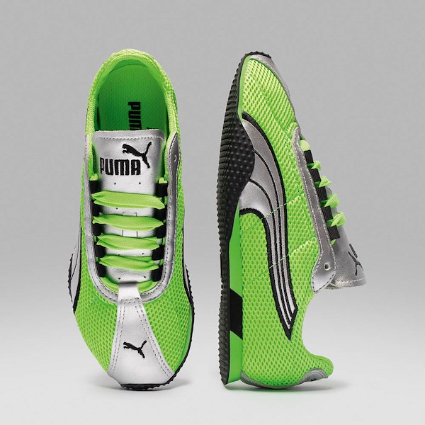 alternate view Womens PUMA H-Street OG Sneaker - Fizzy Green / PUMA SilverHERO