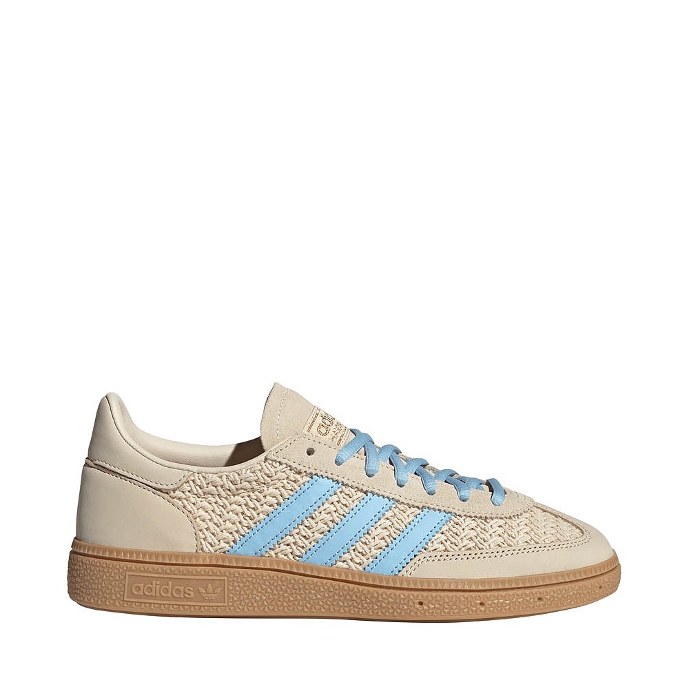 Womens adidas Gazelle Indoor Athletic Shoe - Sand Strata / Preloved Brown / Clear Sky