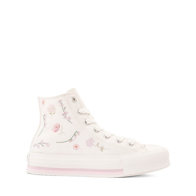 Main view of Converse Chuck Taylor All Star Lift Boho Floral High-Top Sneaker - Big Kid - Vintage White / Summit Pink