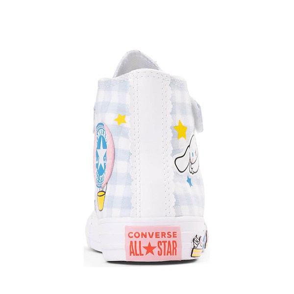 alternate view Converse x Hello Kitty&reg; & Friends Chuck Taylor All Star Easy-On High-Top Cinnamoroll Sneaker - Little Kid - Baby BlueALT4