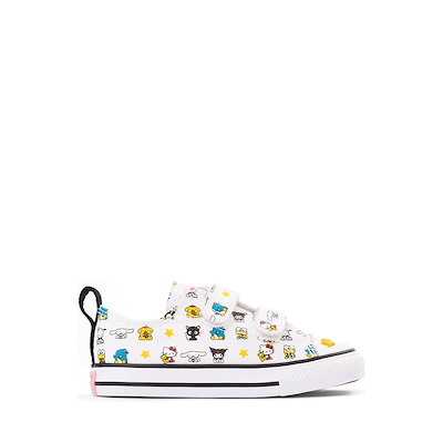Main view of Converse x Hello Kitty&amp;reg; &amp; Friends Chuck Taylor All Star Easy-On Low-Top Sneaker - Baby / Toddler - White