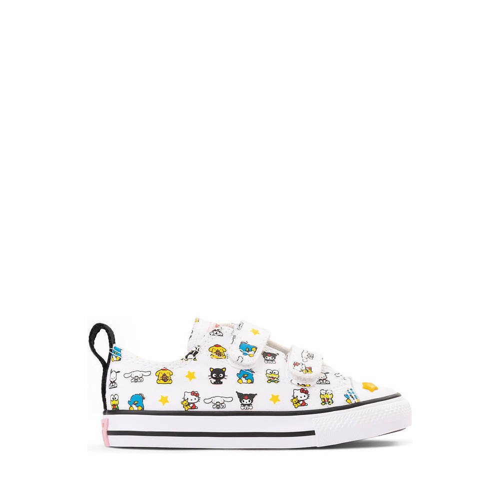 Converse x Hello Kitty&reg; & Friends Chuck Taylor All Star Easy-On Low-Top Sneaker - Baby / Toddler - White