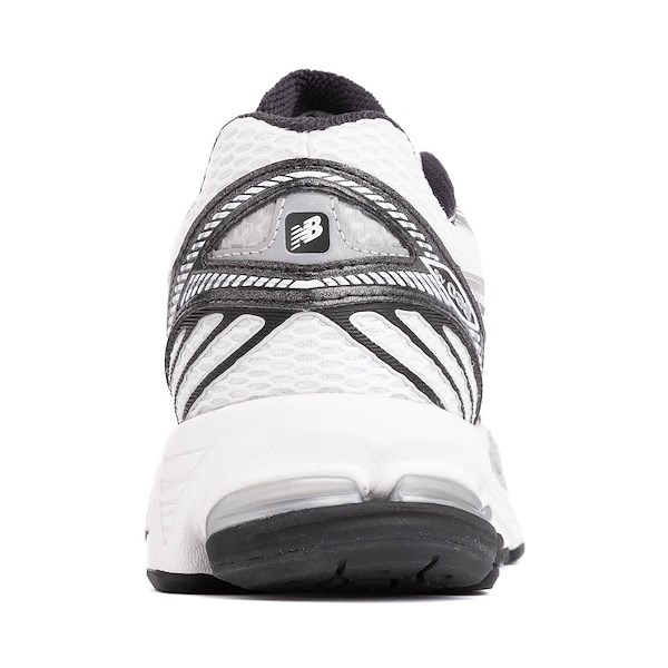 alternate view Mens New Balance 860v2 Athletic Shoe - White / Black / Silver MetallicALT4